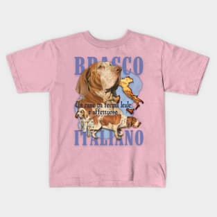 Bracco Italiano Profile Kids T-Shirt